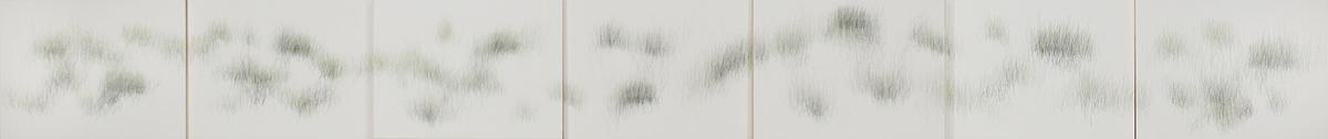Joanne Aono, Home Fields, drawing, Green Fieldscape