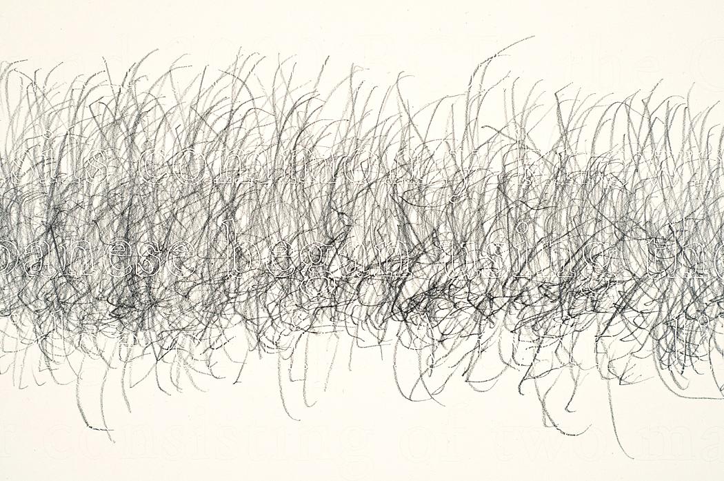 Joanne Aono Hashi Bridge Twin Graphite Drawing