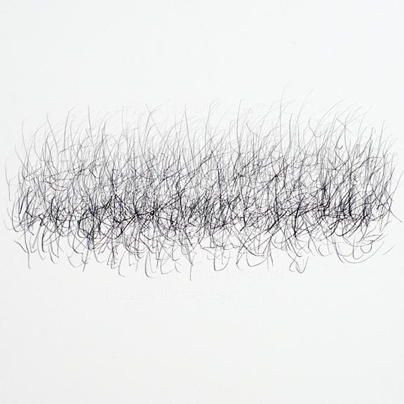Joanne Aono Hashi Twin Graphite Drawing